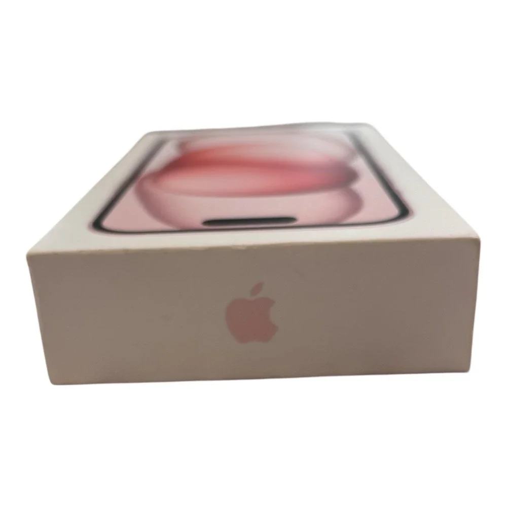Apple iPhone 15 Box Only Pink 256GB Empty OEM Packaging W/ Inserts Tray No Phone